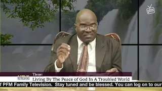 Living By The Peace of God In A Troubled World | Min. Neil Thorpe | A Time Of Refreshing