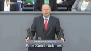 Peer Steinbrück spricht Klartext