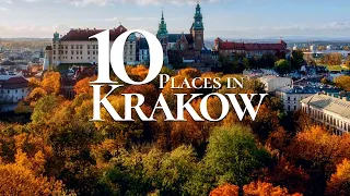 10 Most Beautiful Places to Visit in Krakow Poland 2024 🇵🇱 | Krakow Travel Video