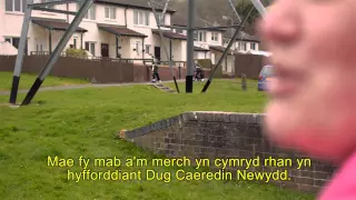 Tenant Documentary with Welsh subtitles: Emma and family, Rhydyfelin 2014 gyda is-deitlau Cymraeg
