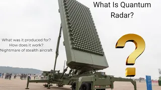 What is quantum radar? Are ghost planes trash?