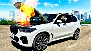 BMW X5 спалахнув і не заводиться