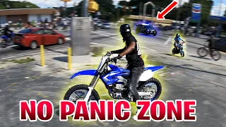 NO PANIC WHEN THE POLICE CAME!!! | BIKERS VS. COPS | ATL BIKE LIFE 2021 RIDE OUT  | Leek GT