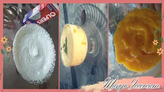 3 Ingredients Mango Icecream Recipe  -  How to Whip Olpers Cream  -  Recipe by Chef Shawana