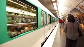 Paris, France - Paris Métro - Rue Saint Maur (2018)