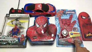 My Latest Cheapest Spiderman toy Collection, RC Spiderman Car, Flying Spiderman, 3D Pencil Box