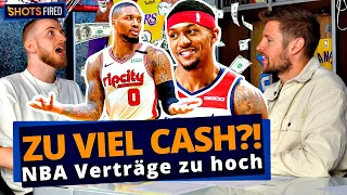 Zu viel CASH?! Wurden Lillard & Beal überbezahlt? | SHOTS FIRED | C-Bas vs KobeBjoern