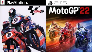 MotoGP PlayStation Evolution (2000-2022)