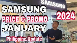 Samsung Price & Promo JANUARY UPDATE 2024