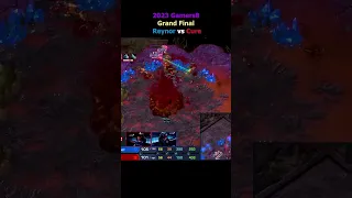 Reynor vs Cure 2023 Gamers8 Grand Final Highlight 1 #Shorts #Starcraft2 #Starcraft