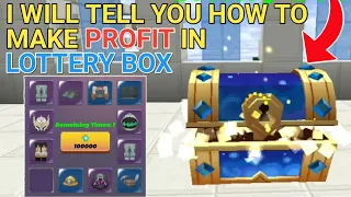 Blockman go Skyblock || I Will Tell You How To Make PROFIT In Lottery Box...