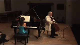 Lynn Harrell - Yuja Wang - Rachmaninoff, G Minor, 4th Movt.