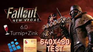 Exagear: Fallout New Vegas - 640x480 Test/ Wine 6.0 T+Z/ SD870