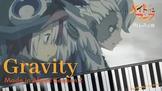 GRAVITY - Made in Abyss Season 2 メイドインアビス 烈日の黄金郷 [Piano Cover] [Synthesia](C=528Hz) Kevin Penkin