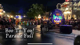 BOO TO YOU PARADE - FULL - OPENING NIGHT 2022