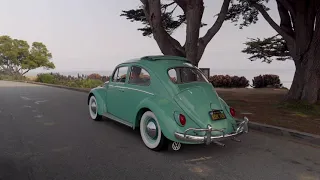 1962 Volkswagen Beetle Driving Video @mohrimports