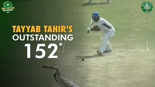 Tayyab Tahir's Outstanding 152* | CP vs Sindh | Match 2 | Quaid-e-Azam Trophy 2022-23 | PCB  | MA2T