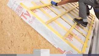 DuPont™ Tyvek® difuzinės plėvelės montavimo instrukcija