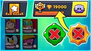 😡 DIFFICILE! 19000 COPPE SENZA GADGET, STAR POWER e 4 BRAWLER BLOCCATI! Brawl Stars