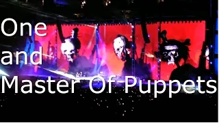 One and Master Of Puppets, Metallica, Baltimore 2017