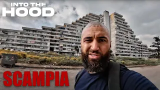 Inside a CAMORRA MAFIA Neighbourhood - Solo Walk through Scampia, Naples 🇮🇹 - Into The Hood