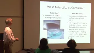 Climate Change in West Antarctica: Are we heading for a dramatic rise in sea level?