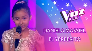 Daniela Massiel | El yerberito | Audiciones a ciegas | Temporada 2022 | La Voz Kids