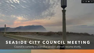 06/12/2023: Seaside City Council Meeting