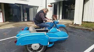1968 IZH Planeta Motorcycle with Saturn Sidecar - December 2017