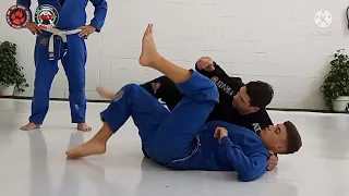 MonteroBJJ Raspado de Guardia Lasso con progresión a la Montada y Finalización de ArmBar