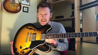 I swapped my PRS for a Gibson ES-335 !!