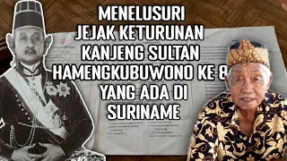 RADEN HARDJO SUDIRO ADALAH KETURUNAN SRI SULTAN HAMENGKUBUWONO 8‼DI SURINAME