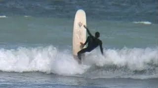 Justin Redman Aerial 360 and helicopters on Longboard.