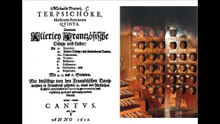 M. Praetorius (1571-1621): Spagnoletta (XXVIII)  from Terpsichore - Organ transcription