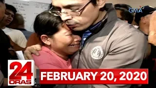 24 Oras Express: February 20, 2020 [HD]