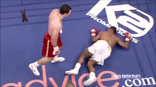 Wladimir Klitschko Jab, Left Hook and Straight Right Hand