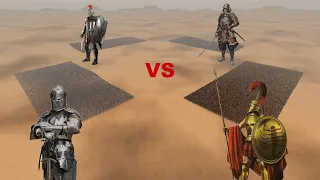 Spartans VS Knights VS Samurai VS Roman Soldiers | Ultimate Epic Battle Simulator 2