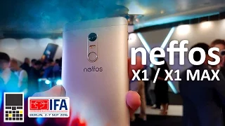 IFA 2016. X1 и X1 Max - новые металлические смартфоны Neffos