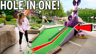 We Found an AWESOME Old School Mini Golf Course!