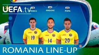 Romania lineup v France: UEFA EURO 2016