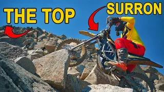 Riding The Hardest Trail in The Country on Electric Dirt Bikes!