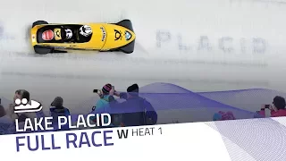 Lake Placid | BMW IBSF World Cup 2017/2018 - Women's Bobsleigh Heat 1 | IBSF Official