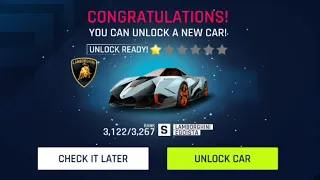 UNLOCKED A NEW CAR LAMBORGHINI EGOISTA