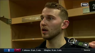 Nik Stauskas on his record-setting Brooklyn Nets debut