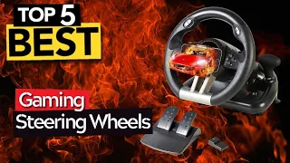 TOP 5 Best Gaming Steering Wheels [ 2024 Buyer's Guide ]