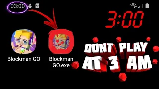 😱НИКОГДА НЕ ИГРАЙ В BLOCKMAN GO БЛОКМЕН ГО В 3 ЧАСА НОЧИ NULL😱 №2