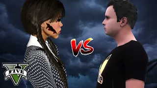 OOG in OOG met WEDNESDAY ADDAMS & THING..! *ZE WILLEN DE WERELD VERNIETIGEN* || GTA 5 #76