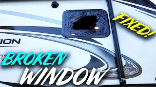 Grand Design RV Window Replacement || DIY RV Window Install