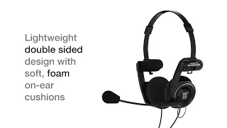 Porta Pro® Communication Headset Features