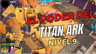 ¡El poder del titán Ark en Transformers: Earth Wars!